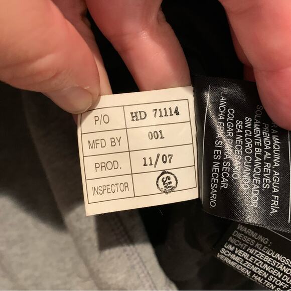 Harley-Davidson 3in1 Hoodie Lined Moto Jacket With Rivet Logo Detail Black Sz S - Picture 16 of 16